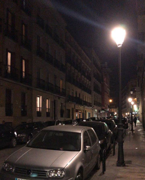 Iluminacion calle Eguilaz